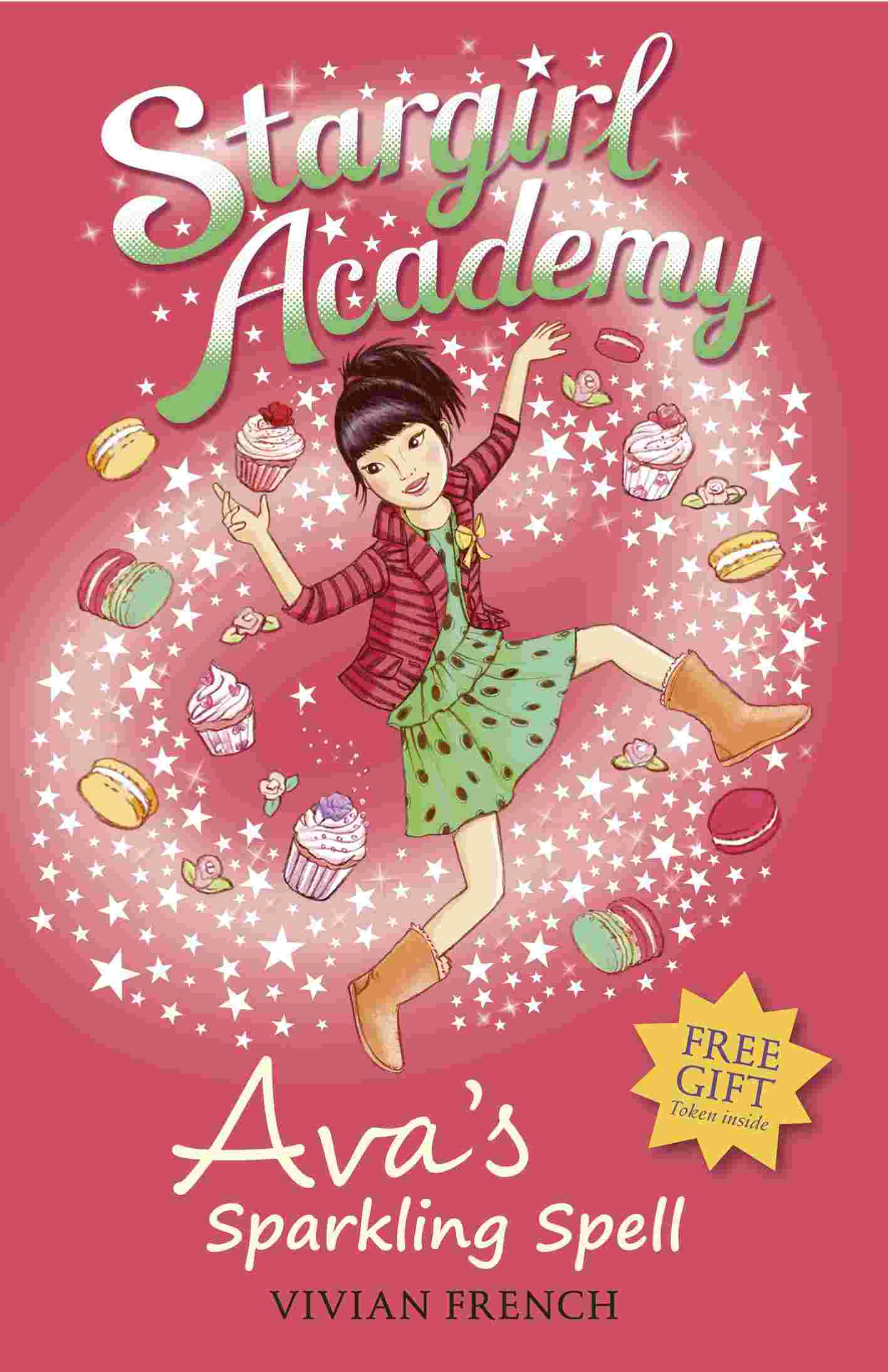 Cover of Stargirl Academy 4 - Ava's Sparkling Spell by Vivian French