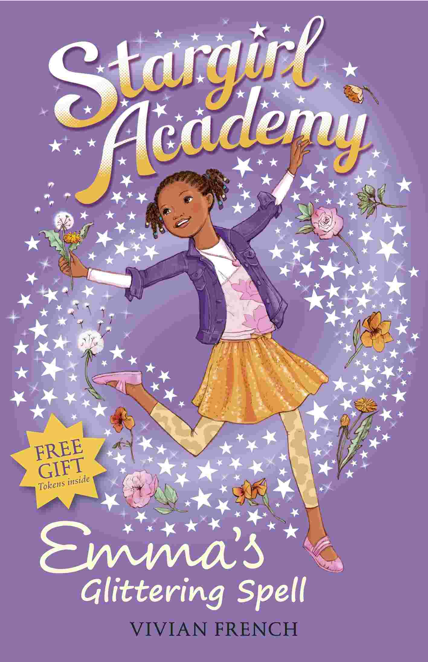Cover of Stargirl Academy 5 - Emma's Glittering Spell by Vivian French