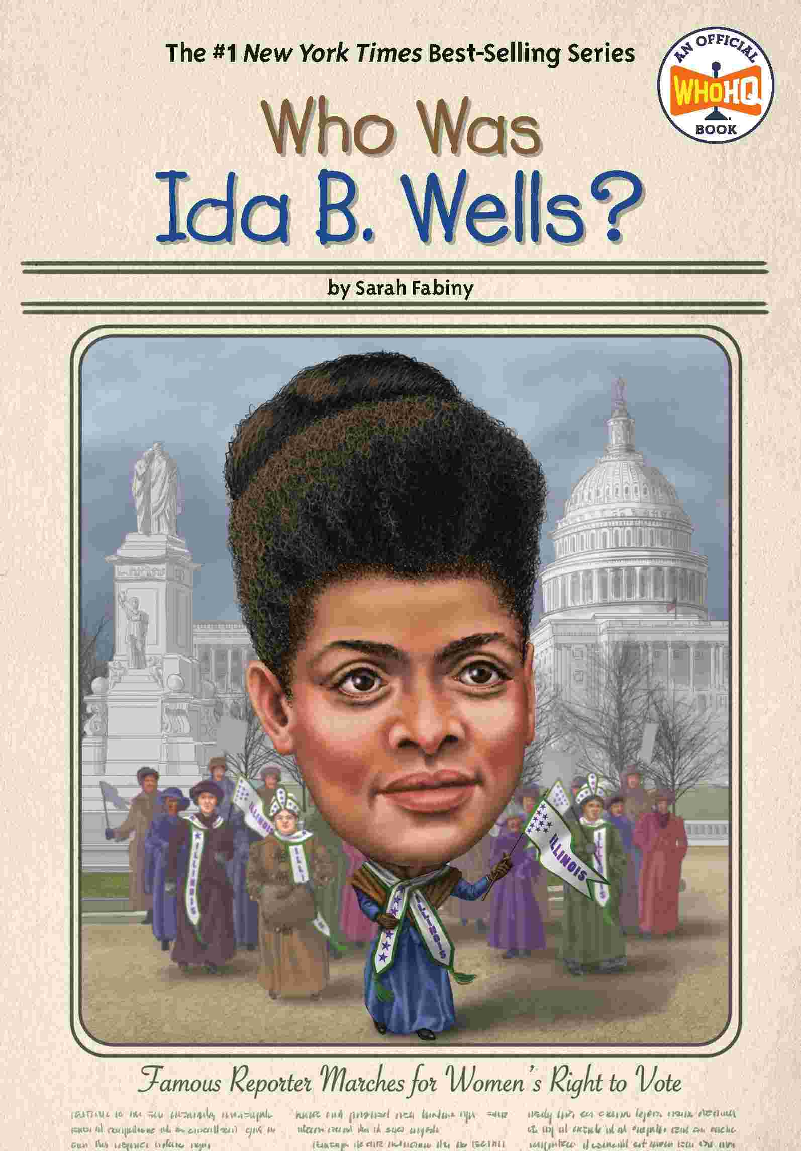 Cover of Who Was Ida B Wells? by Sarah Fabiny