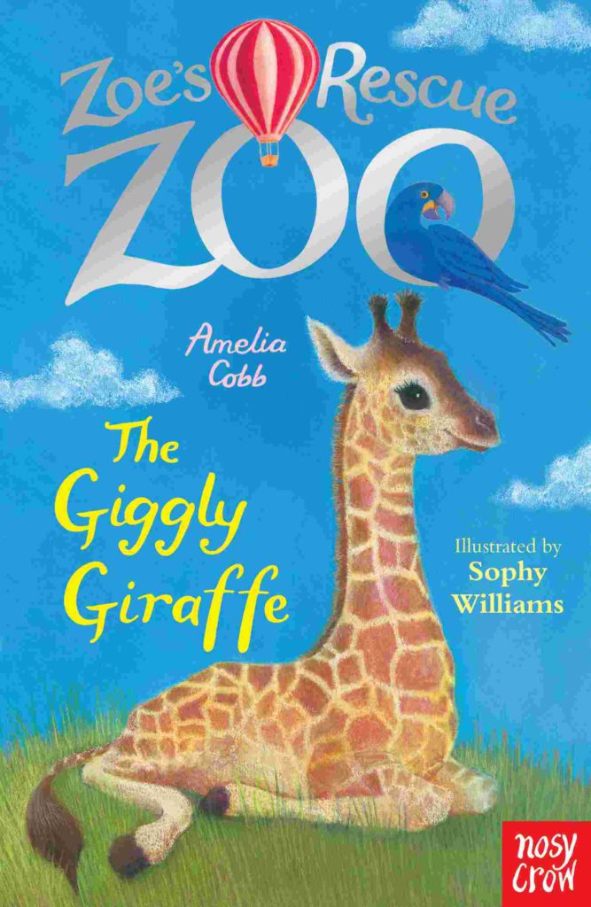 Cover of Zoe's Rescue Zoo 14 - The Giggly Giraffe by Amelia Cobb