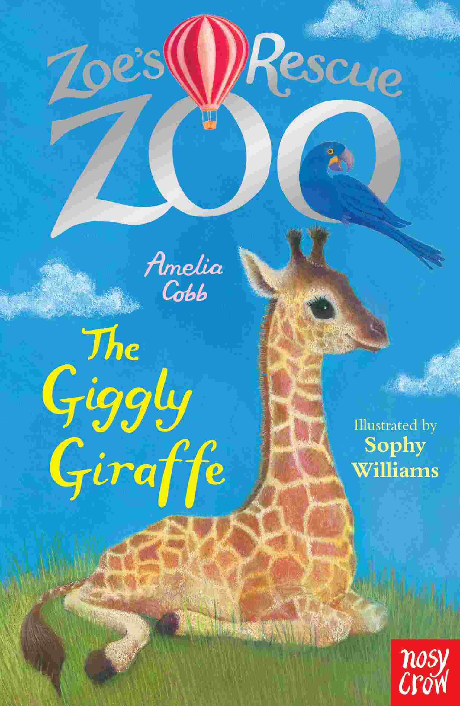 Cover of Zoe's Rescue Zoo 14 - The Giggly Giraffe by Amelia Cobb