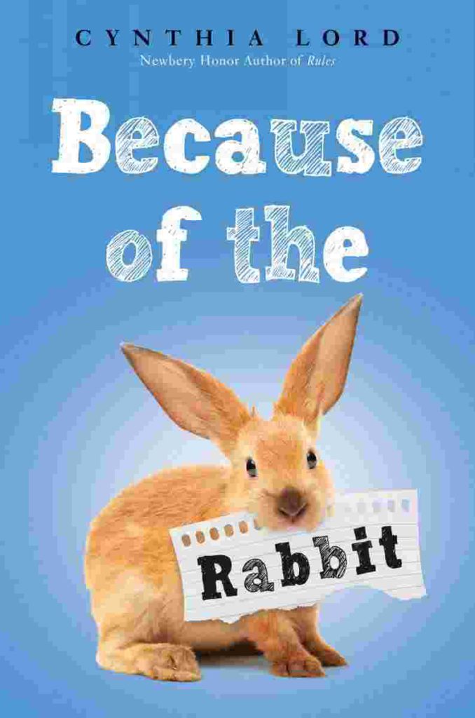 Cover of Because of the Rabbit by Cynthia Lord