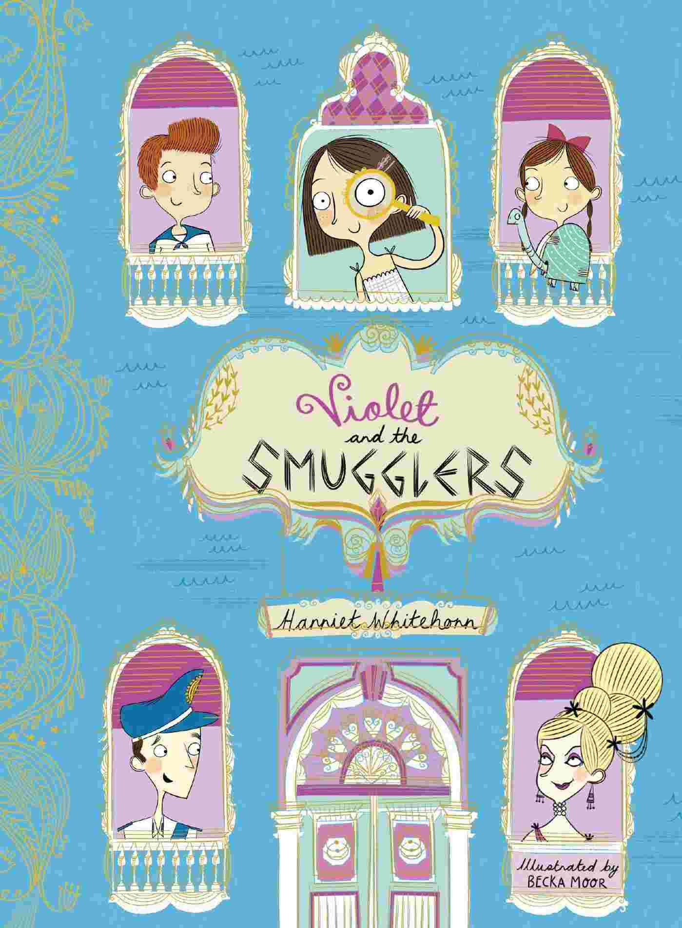 Cover of Violet and the Smugglers by Harriet Whitehorn