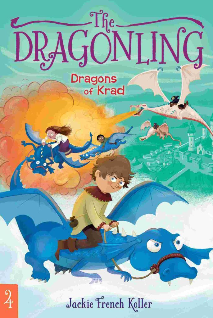 Cover of The Dragonling 4 - Dragons of Krad by Jackie French Koller