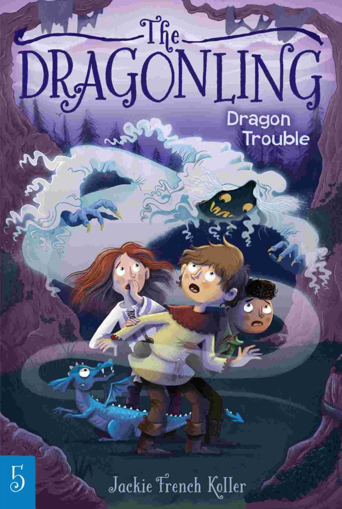 Cover of The Dragonling - Dragon Trouble by Jackie French Koller