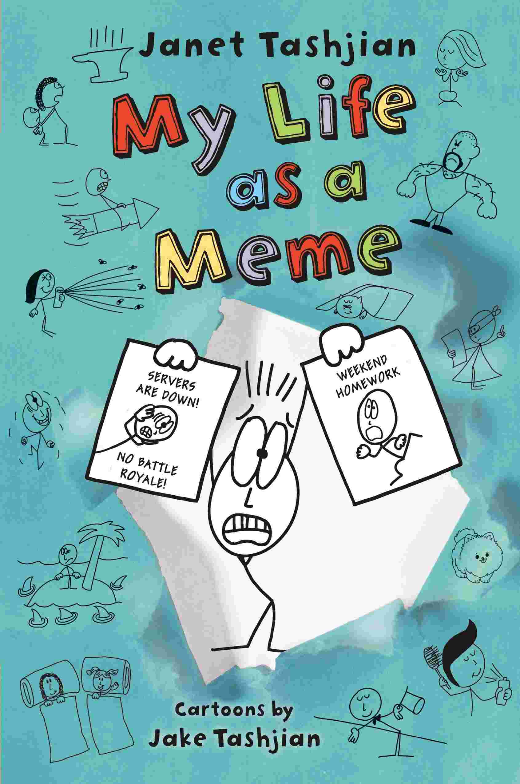 Cover of My Life as a Meme by Janet Tashjian