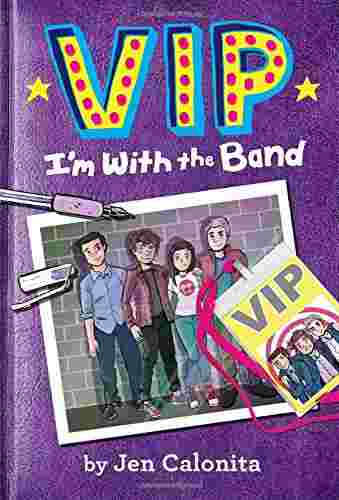 Cover of V.I.P. - I'm With the Band by Jen Calonita