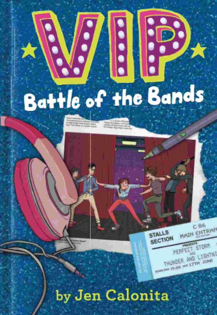 Cover of V.I.P. - Battle of the Bands by Jen Calonita