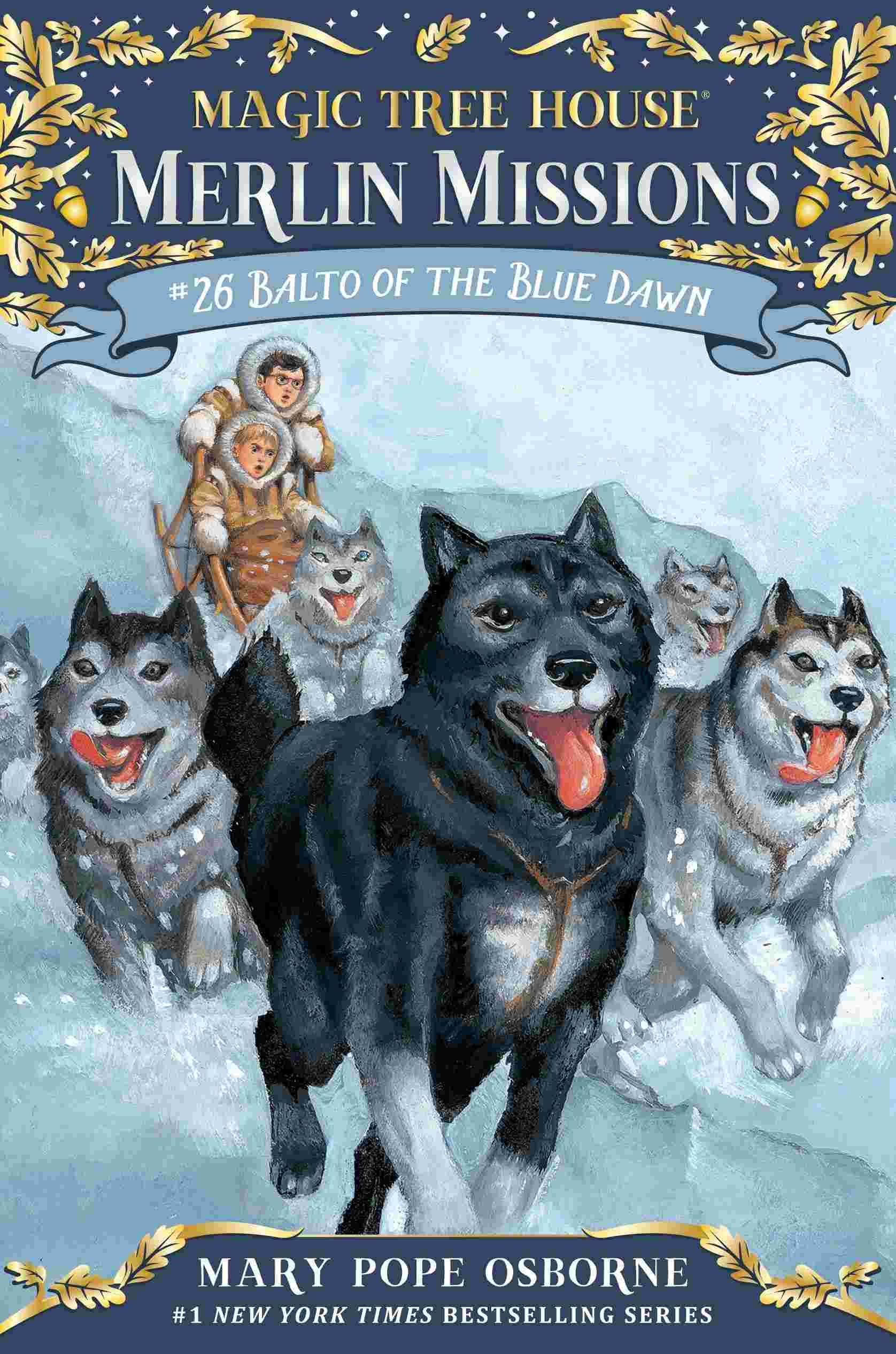 Cover of Balto of the Blue Dawn by Mary Pope Osborne