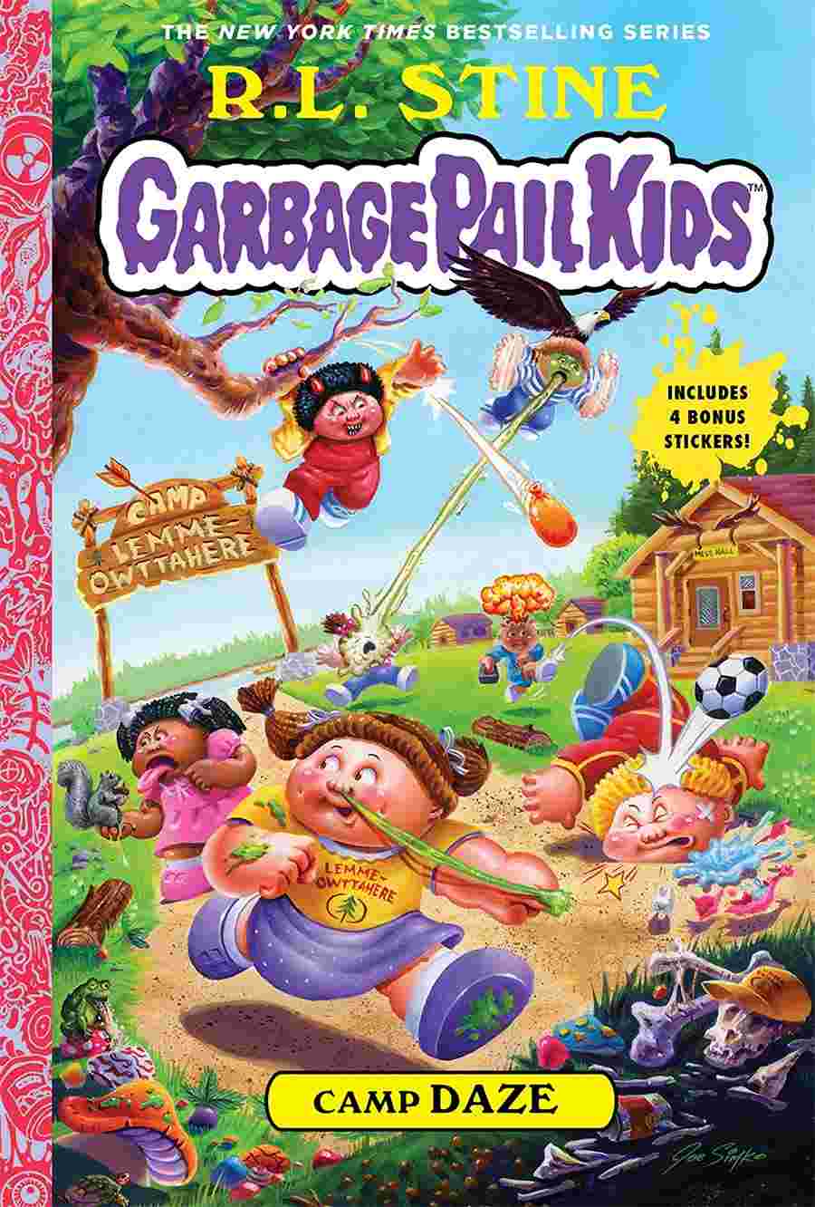 Cover of Garbage Pail Kids 3 - Camp Daze by R L Stine