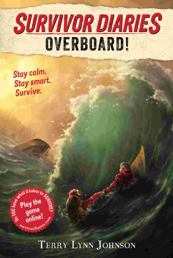 Cover of Survivor Diaries 1 - Overboard! by Terry Lynn Johnson
