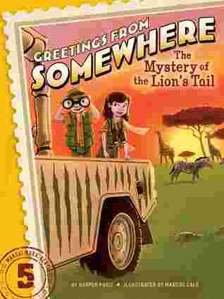 Cover of The Mystery of the Lion's Tail by Harper Paris