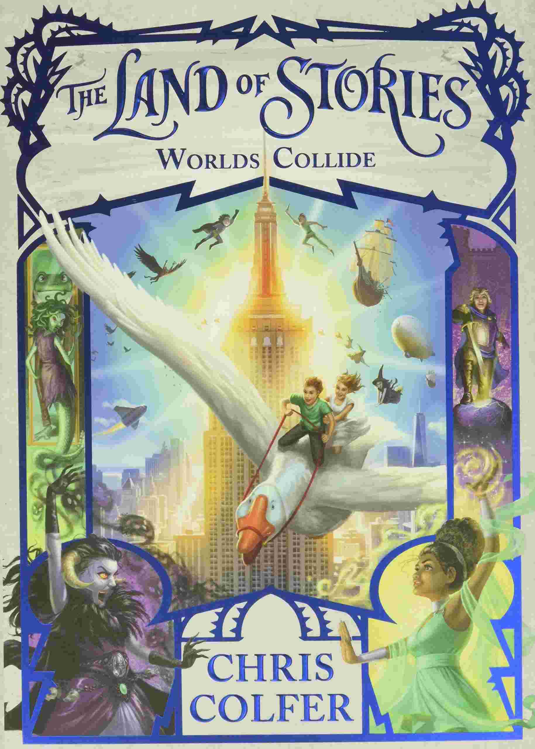 Cover of The Land of Stories - Worlds Collide by Chris Colfer