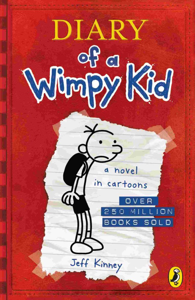 Cover of Diary of a Wimpy Kid by Jeff Kinney