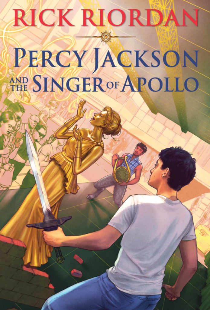 Cover of Percy Jackson and the Singer of Apollo by Rick Riordan