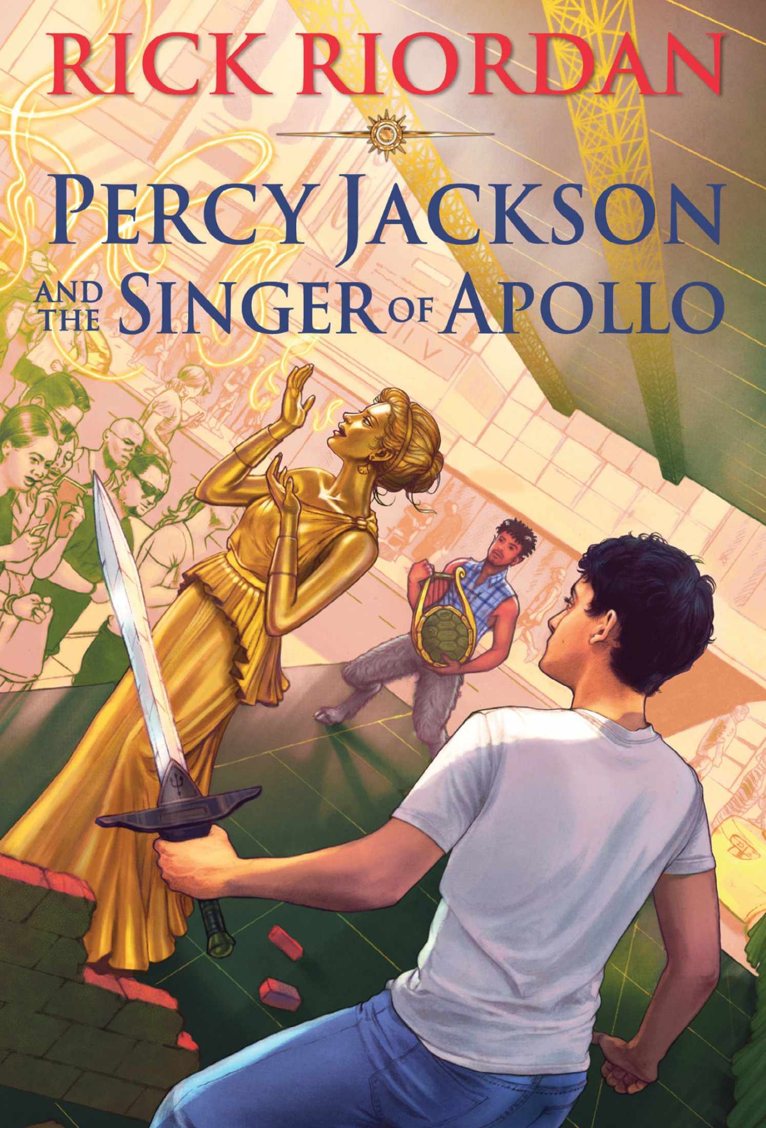 Cover of Percy Jackson and the Singer of Apollo by Rick Riordan