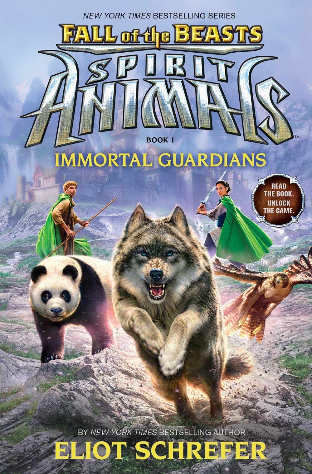 Cover of Spirit Animals - Immortal Guardians by Eliot Schrefer