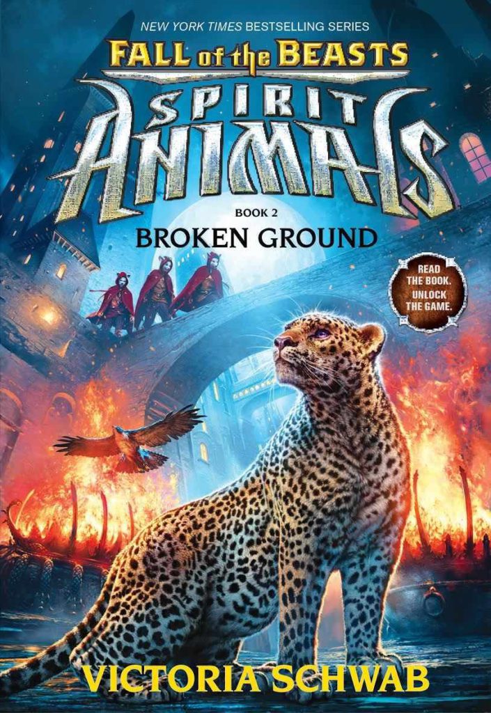 Cover of Spirit animals - Broken Ground by Victoria Schwab