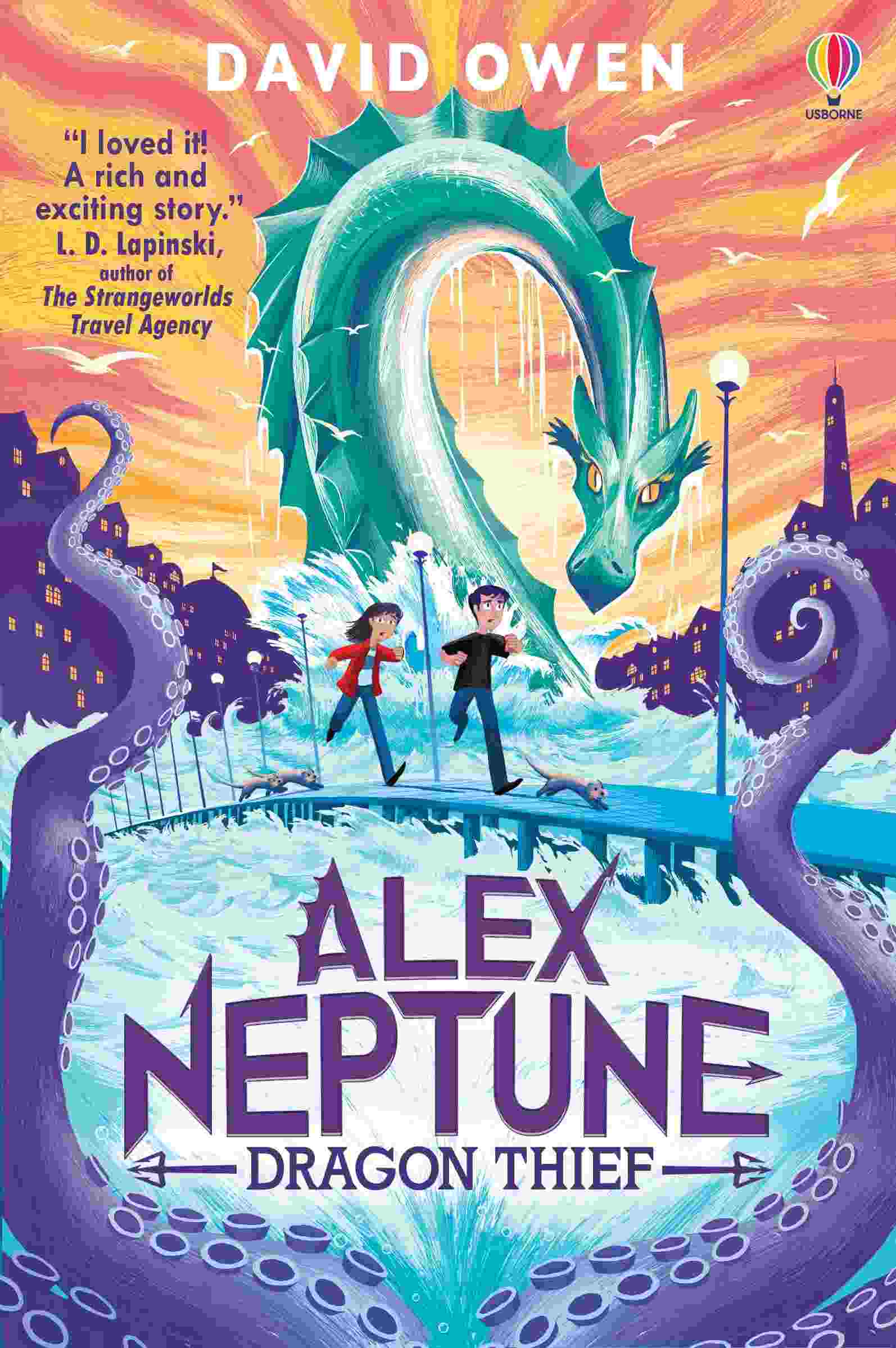 Cover of Alex Neptune - Dragon Thief by David Owen