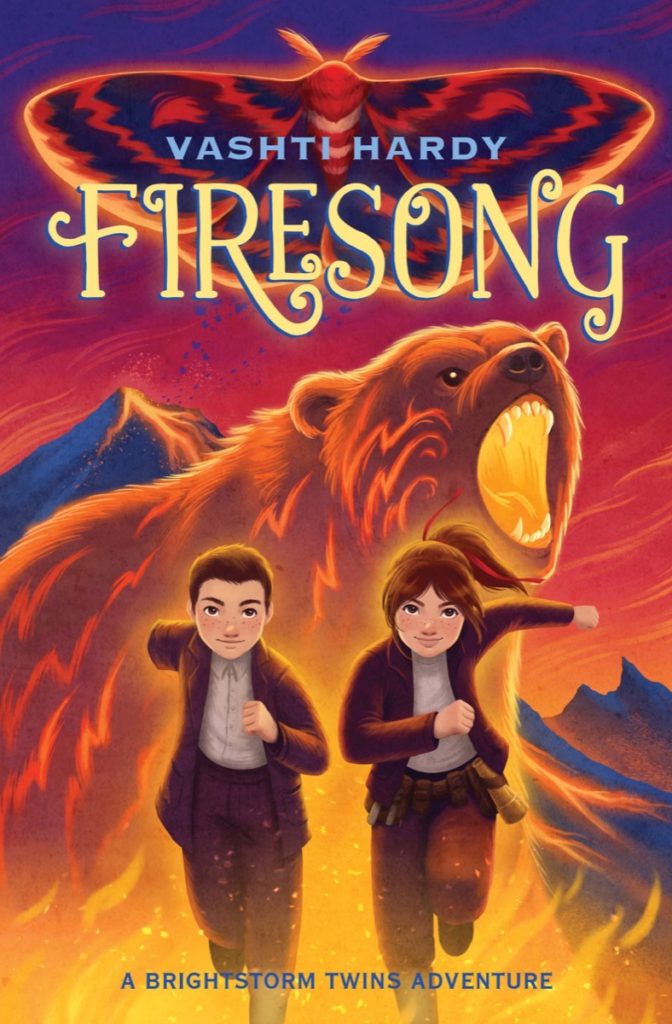 Cover of Firesong by Vashti Hardy