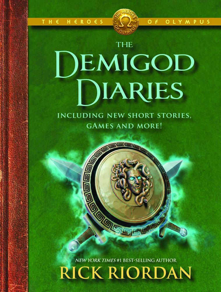 Cover of The Demigod Diaries by Rick Riordian