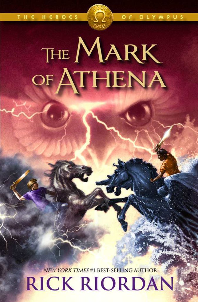 Cover of The Mark of Athena by Rick Riordian