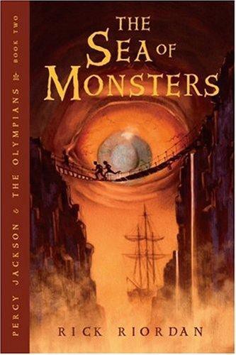 Cover of The Sea of Monsters by Rick Riordian