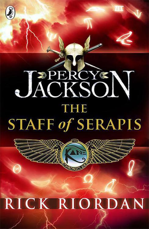 Cover of The Staff of Serapis by Rick Riordian
