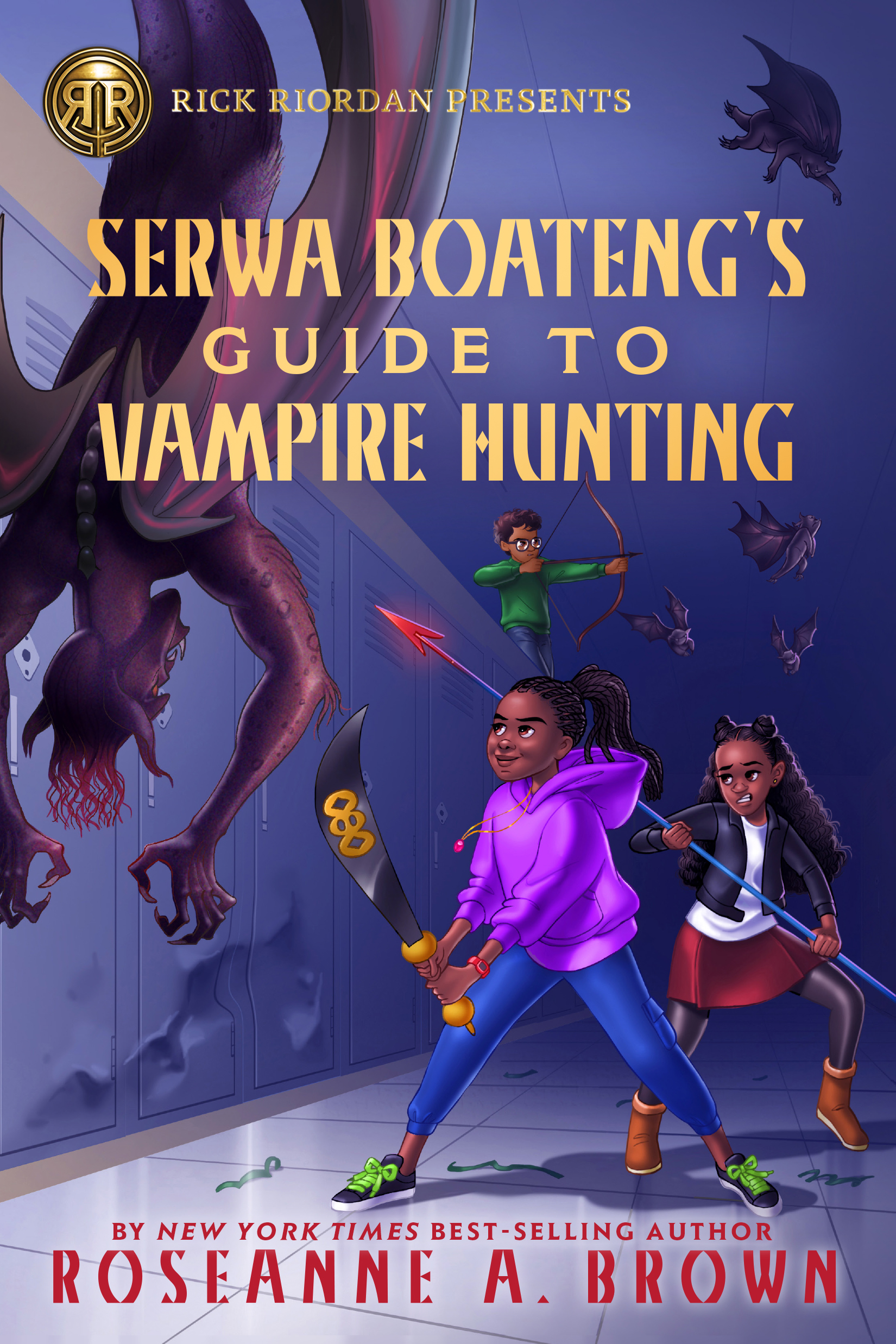 Cover of Serwa Boatengs guide to vampire hunting by Roseanna A. Brown