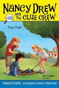 Cover of Nancy Drew and the Clue Crew 28 – Time Thief