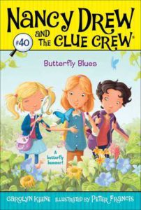 Cover of Nancy Drew and the Clue Crew 40 – Butterfly Blues