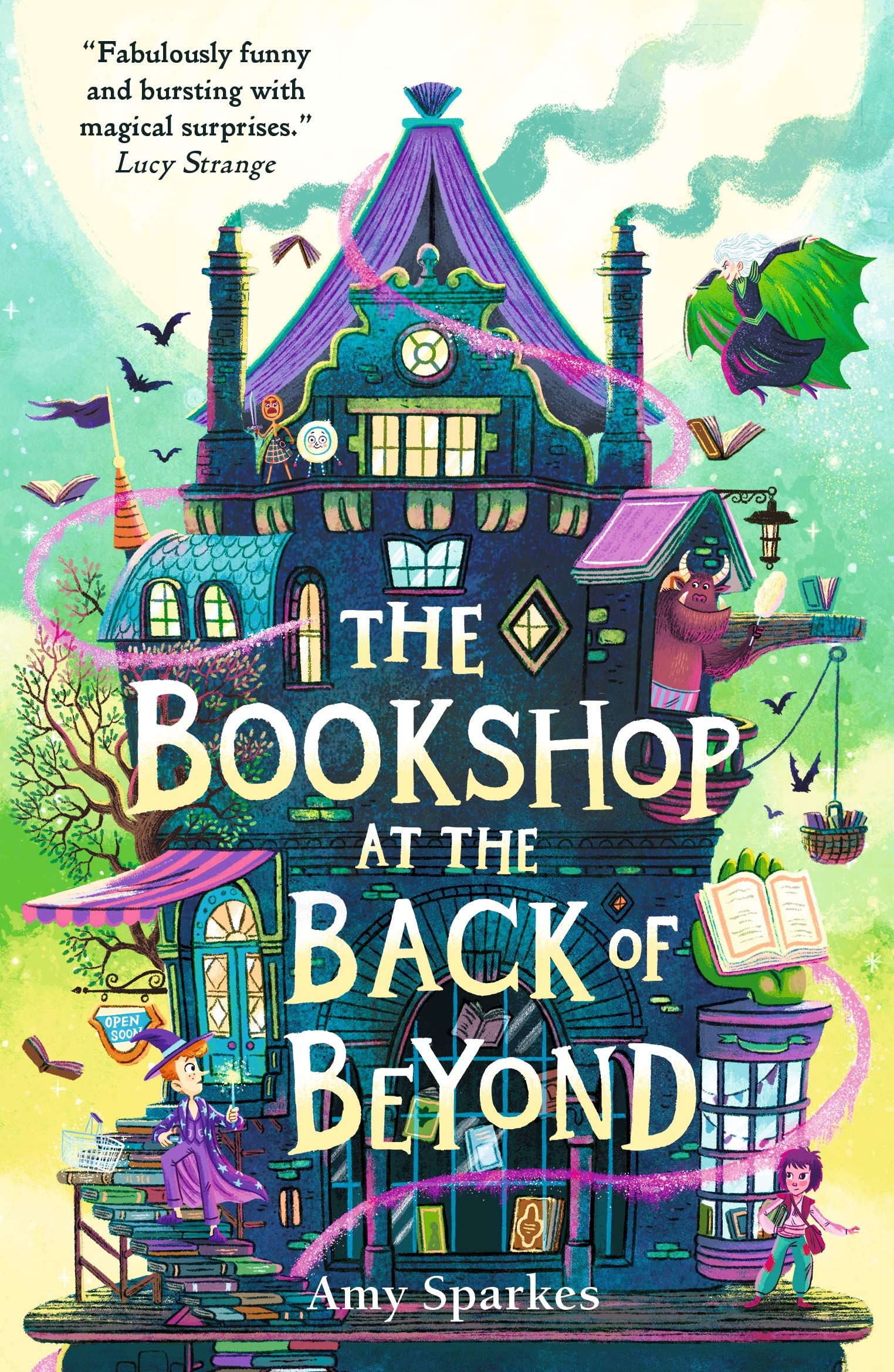 Cover of The Bookshop at the Back of Beyond by Amy Sparkes