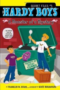 Cover of Hardy Boys Secret Files 05 – A Monster of a Mystery