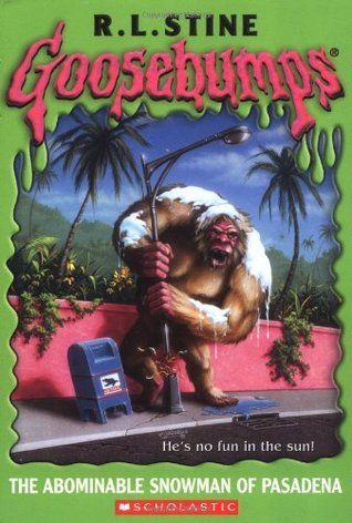 Cover of The Abominable Snowman of Pasadena by R. L. Stine