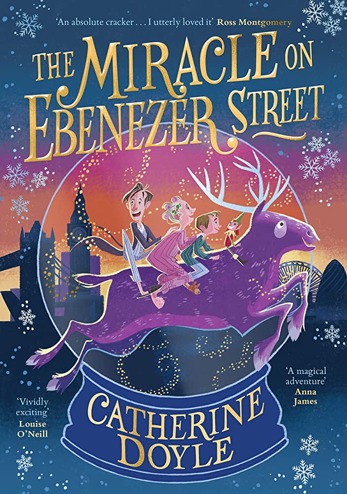 Cover of The Miracle on Ebenezer Street by Catherine Doyle