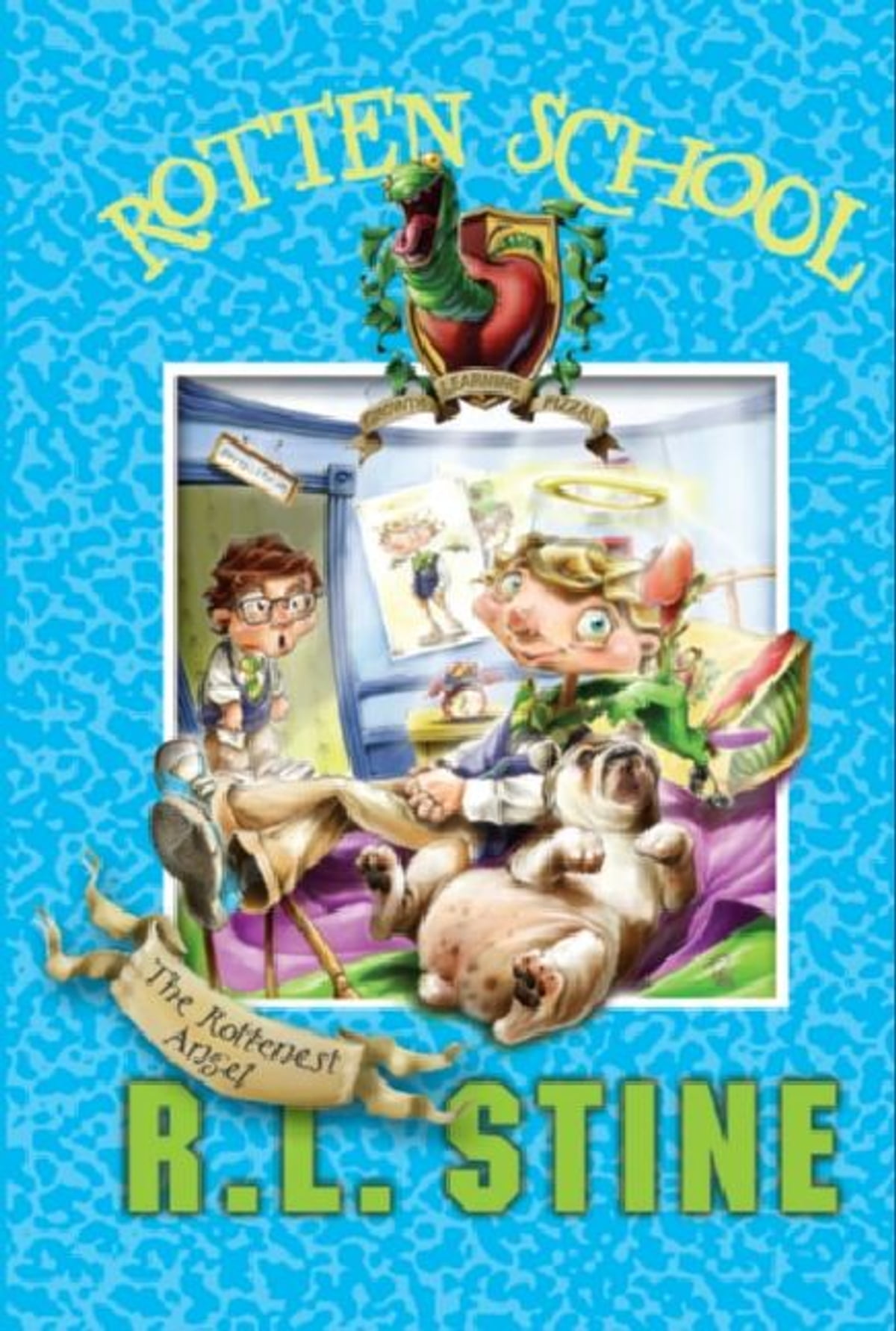 Cover of Rotten School 10 - The Rottenest Angel by R. L. Stine