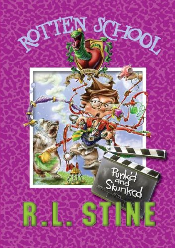 Cover of Rotten School - Punk'd and Skunked by R. L. Stine