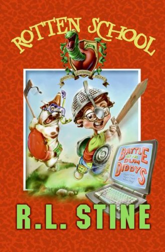 Cover of Rotten School 12 - Battle of the Dum Diddys by R. L. Stine