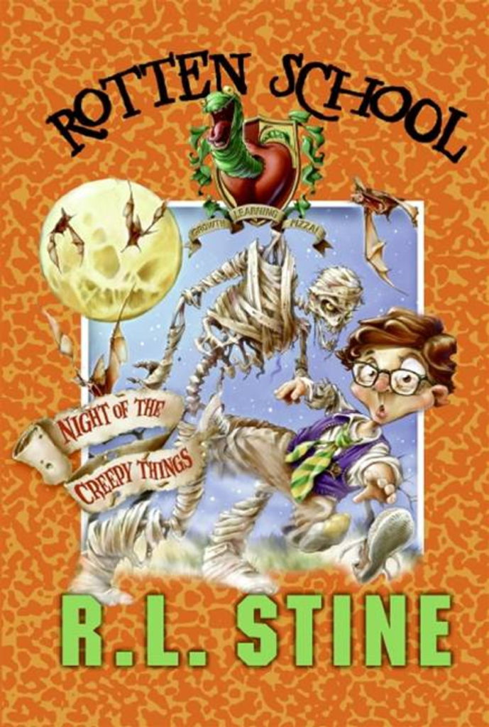 Cover of Rotten School 14 - Night of the Creepy Things by R. L. Stine