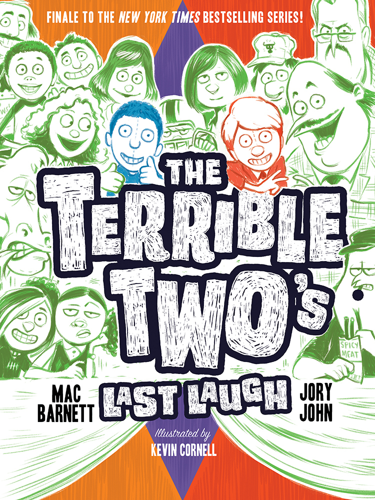 Cover of The Terrible Two's Last Laugh by Mac Barnett