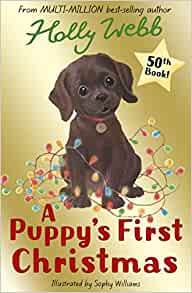 Cover of A Puppy's First Christmas by Holly Webb