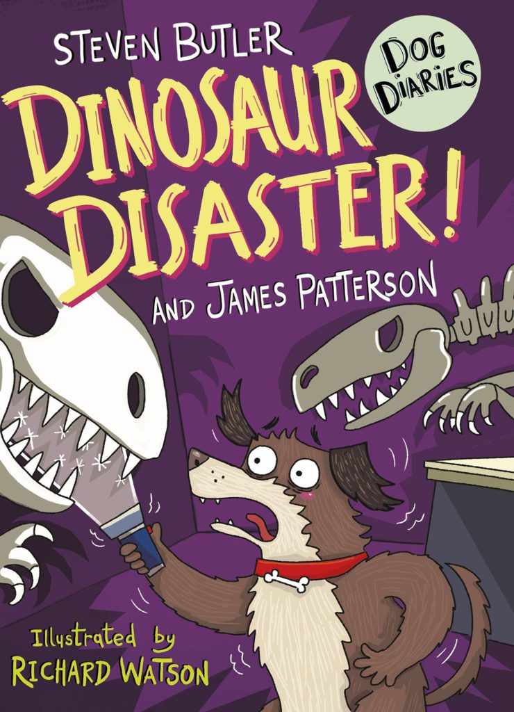 Cover of Dog Diaries - Dinosaur Disaster by James Patterson & Steven Butler