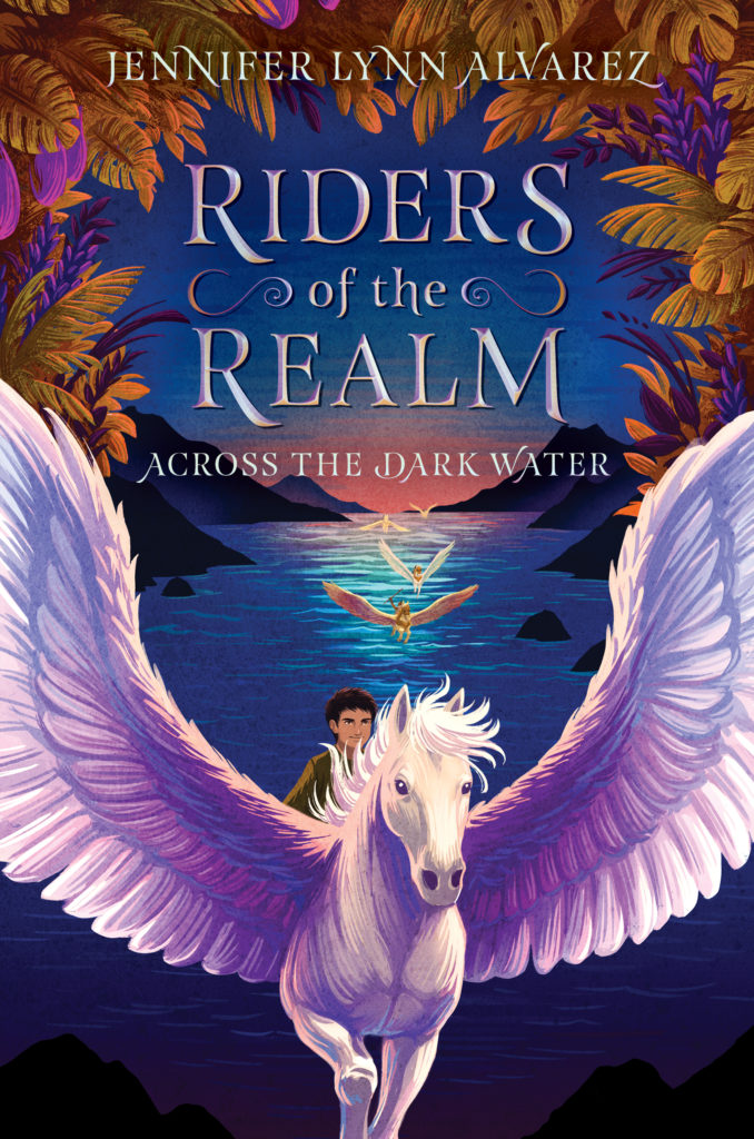 Cover of Riders of the Realm - Across the Dark Water by Jennifer Lynn Alvarez