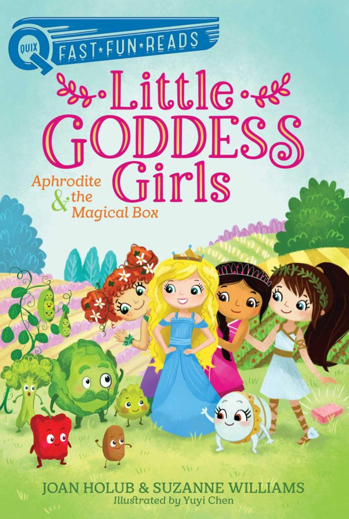 Cover of Little Goddess Girls - Aphrodite & the Magical Box by Joan Holub & Suzanne Williams