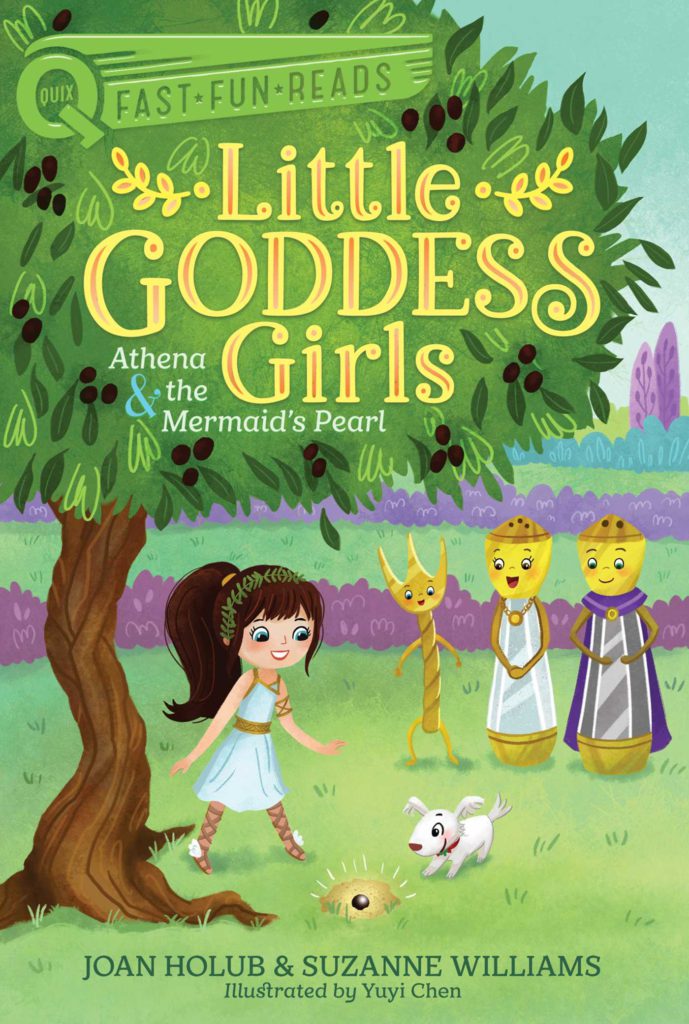 Cover of Little Goddess Girls - Athena & the Mermaid's Pearl by Joan Holub & Suzanne Williams