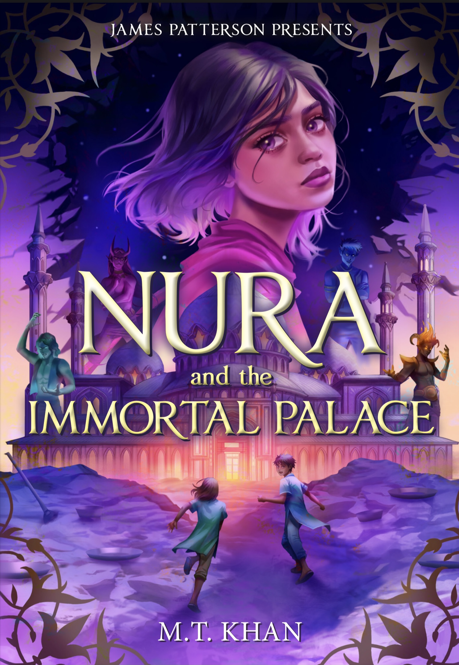 Cover of Nura and the Immortal Palace by M. T. Khan