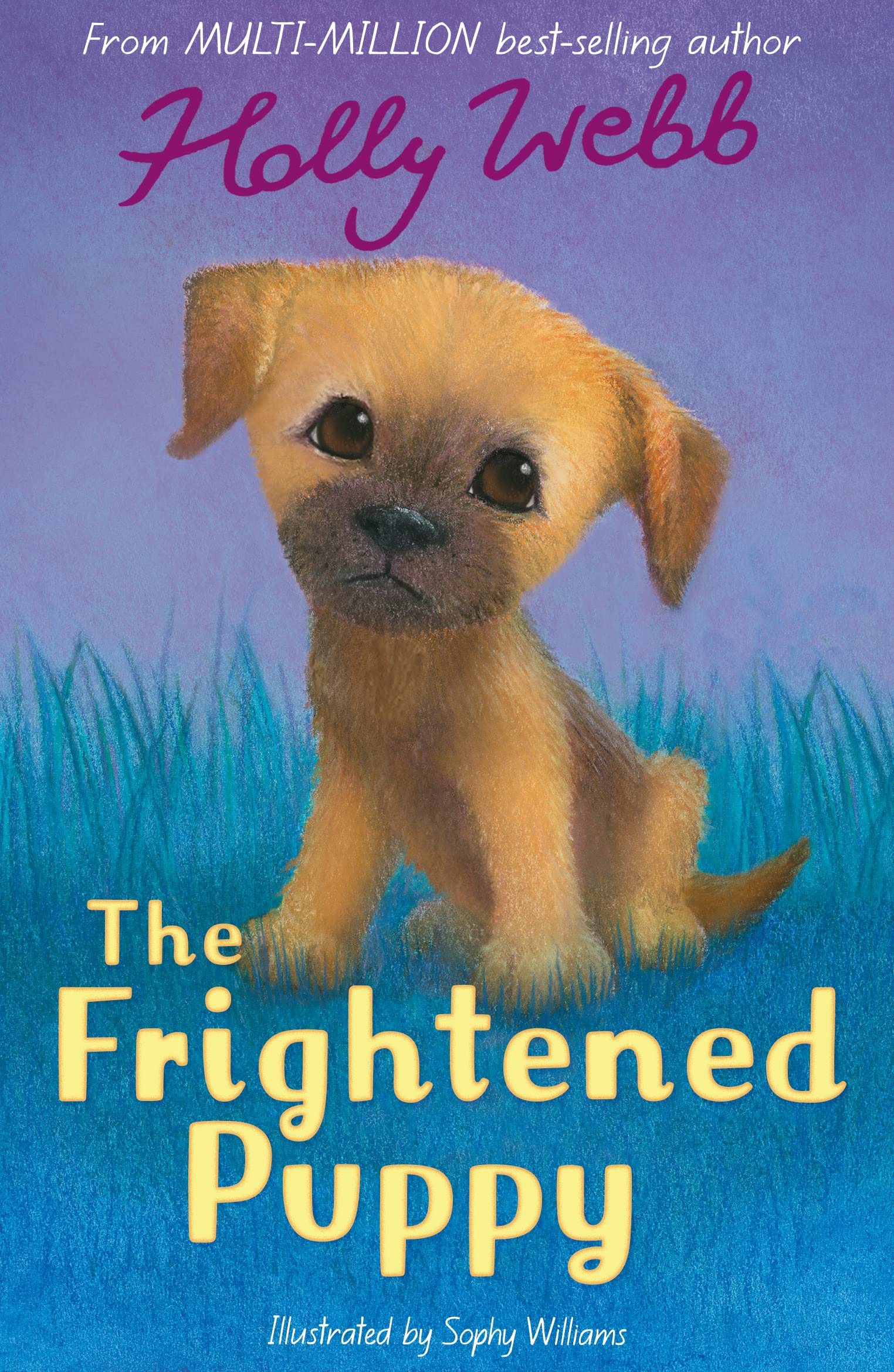 Cover of The Frightened Puppy by Holly Webb