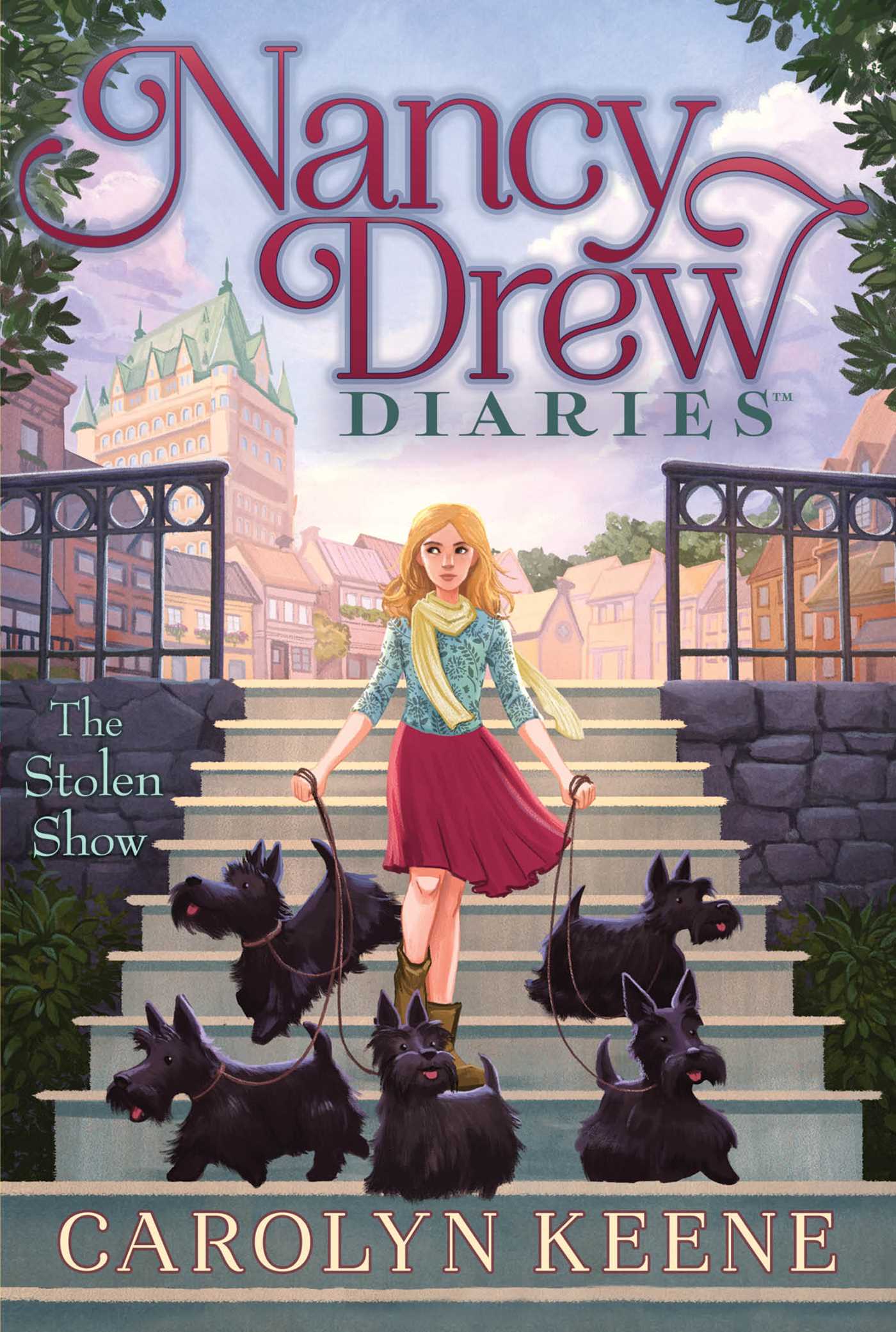 Cover of Nancy Drew Diaries - The Stolen Show by Carolyn Keene