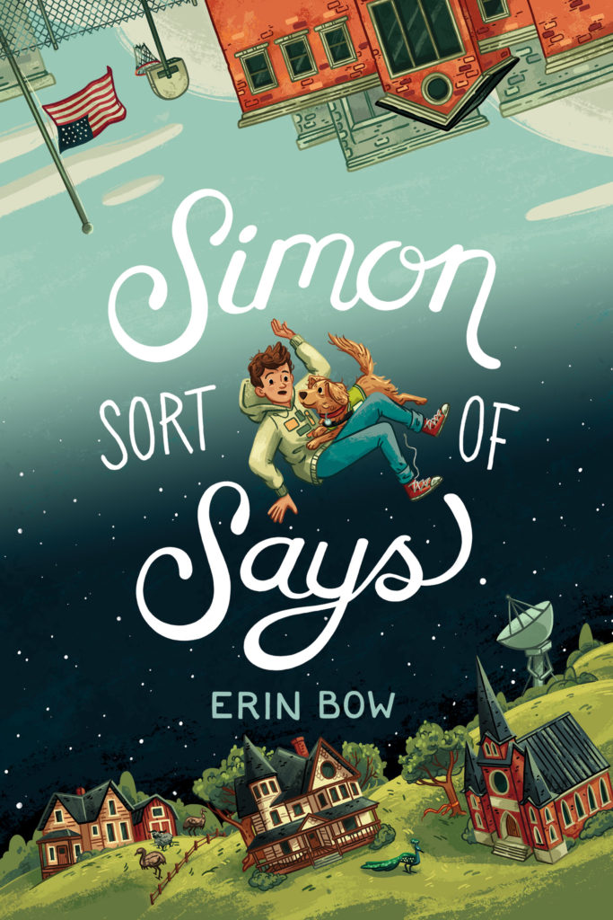Cover of Simon Sort of Says by Erin Bow