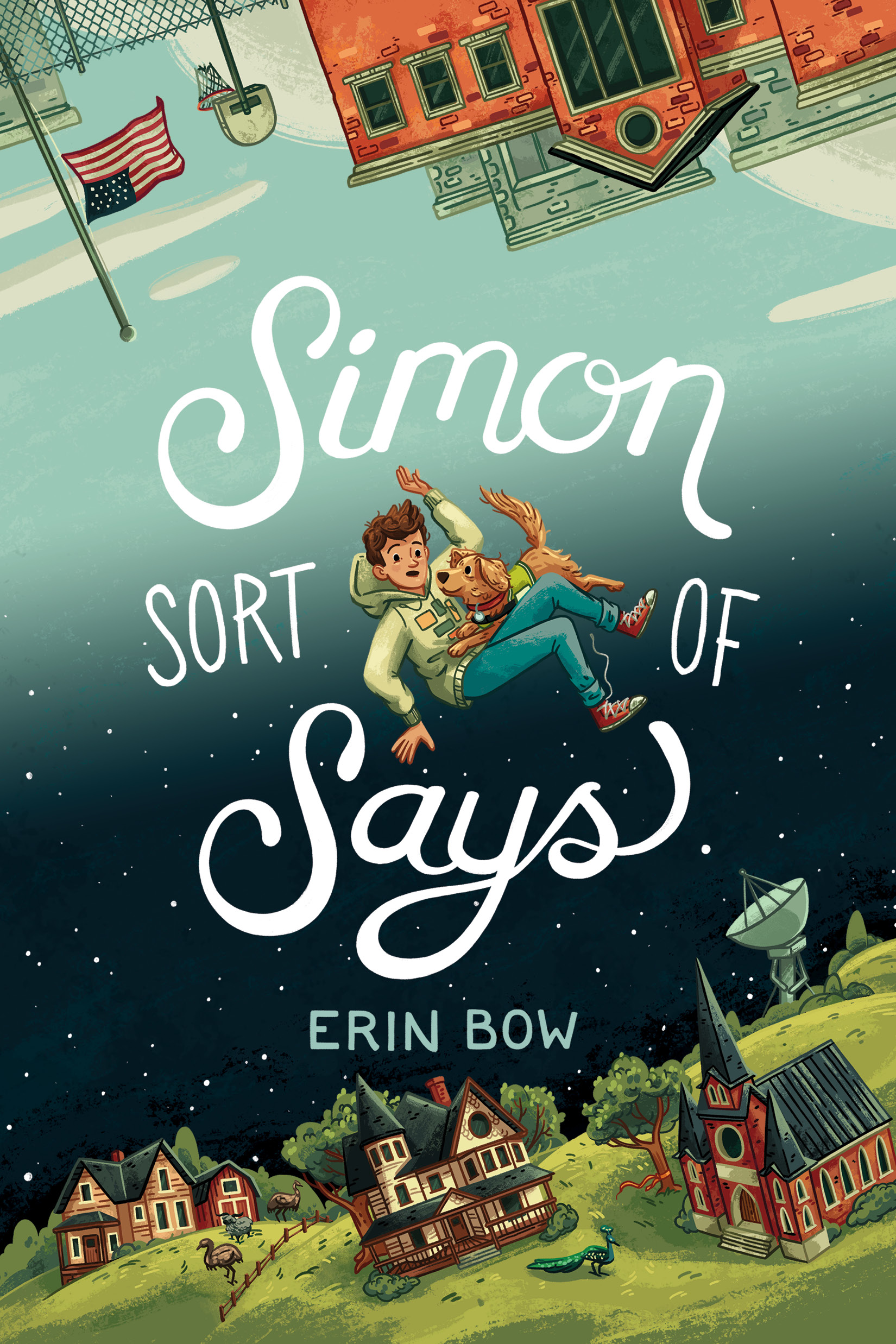 Cover of Simon Sort of Says by Erin Bow